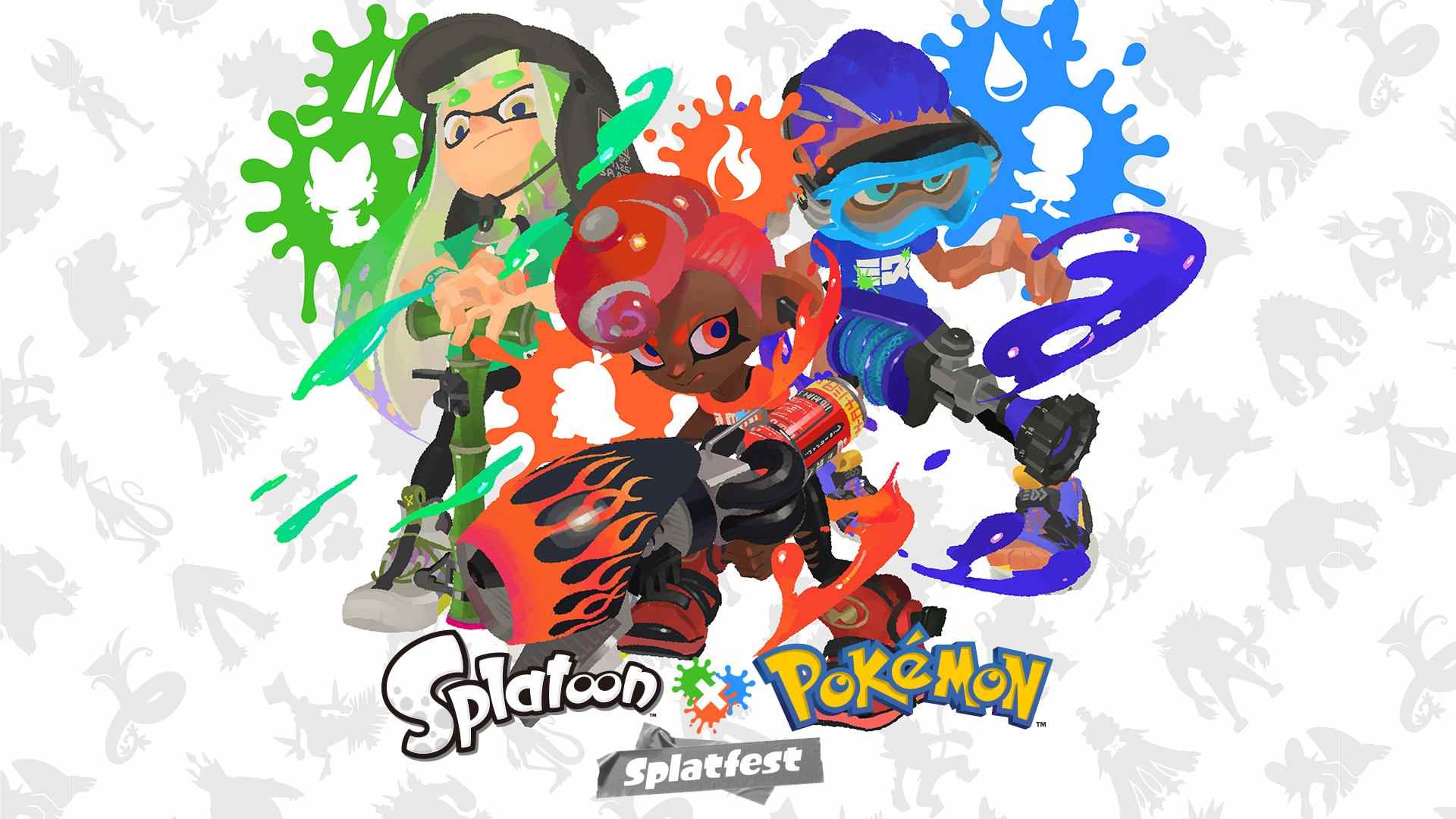 A Splatoon x Pokémon Splatfest is coming in November