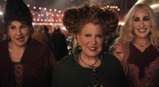 The Sanderson sisters return in Hocus Pocus 2