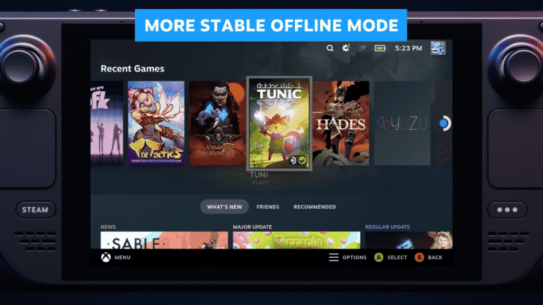 Valve branche accidentellement l'émulateur Nintendo Switch dans Steam Deck Promo
