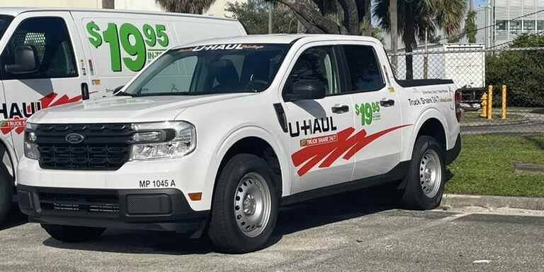 Vous ne pouvez pas obtenir un essai routier dans un Ford Maverick ?  Essayez votre lot U-Haul local