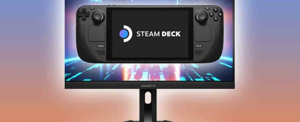 Le nouveau moniteur de jeu Gigabyte pourrait être le meilleur écran Steam Deck