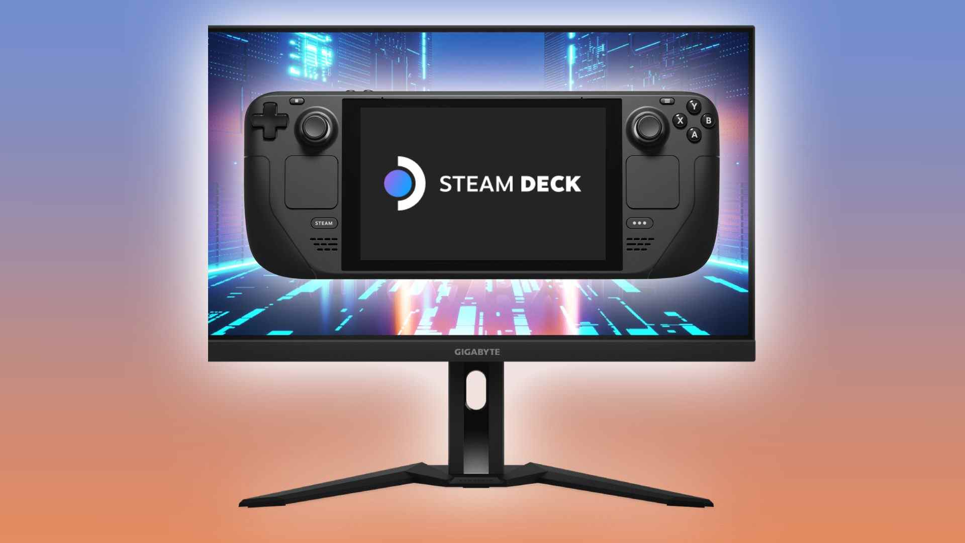 Le nouveau moniteur de jeu Gigabyte pourrait être le meilleur écran Steam Deck
