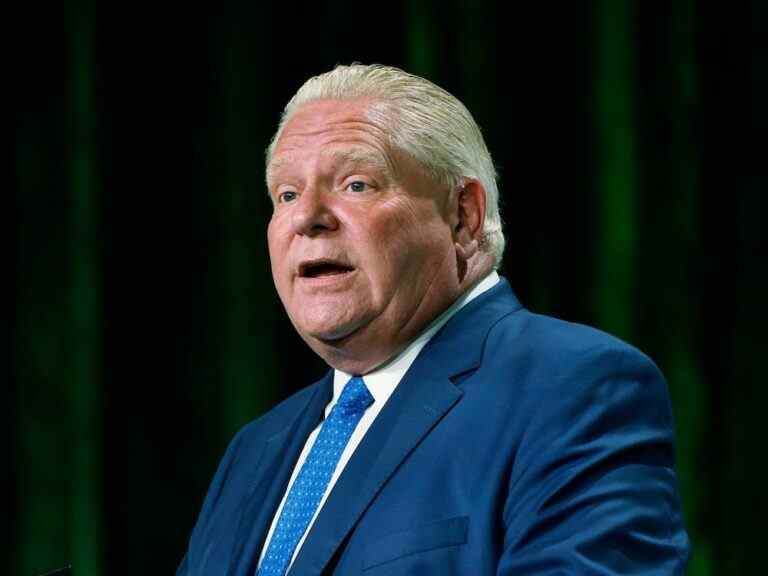 Une affaire fédérale, pas provinciale : Ford se défend de ne pas avoir témoigné à l’enquête sur les manifestations