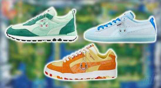 La collection Pokémon X PUMA propose des baskets très élégantes