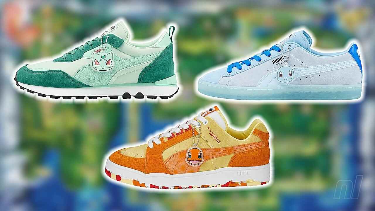 La collection Pokémon X PUMA propose des baskets très élégantes
