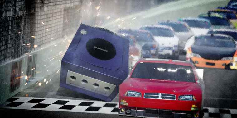 Le pilote NASCAR étourdit le monde de la course avec un mouvement appris de Nintendo GameCube