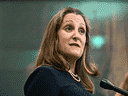 Chrystia Freeland promeut le « friend-shoring » comme stratégie commerciale pour contrer l'influence de régimes autoritaires tels que la Russie et la Chine.