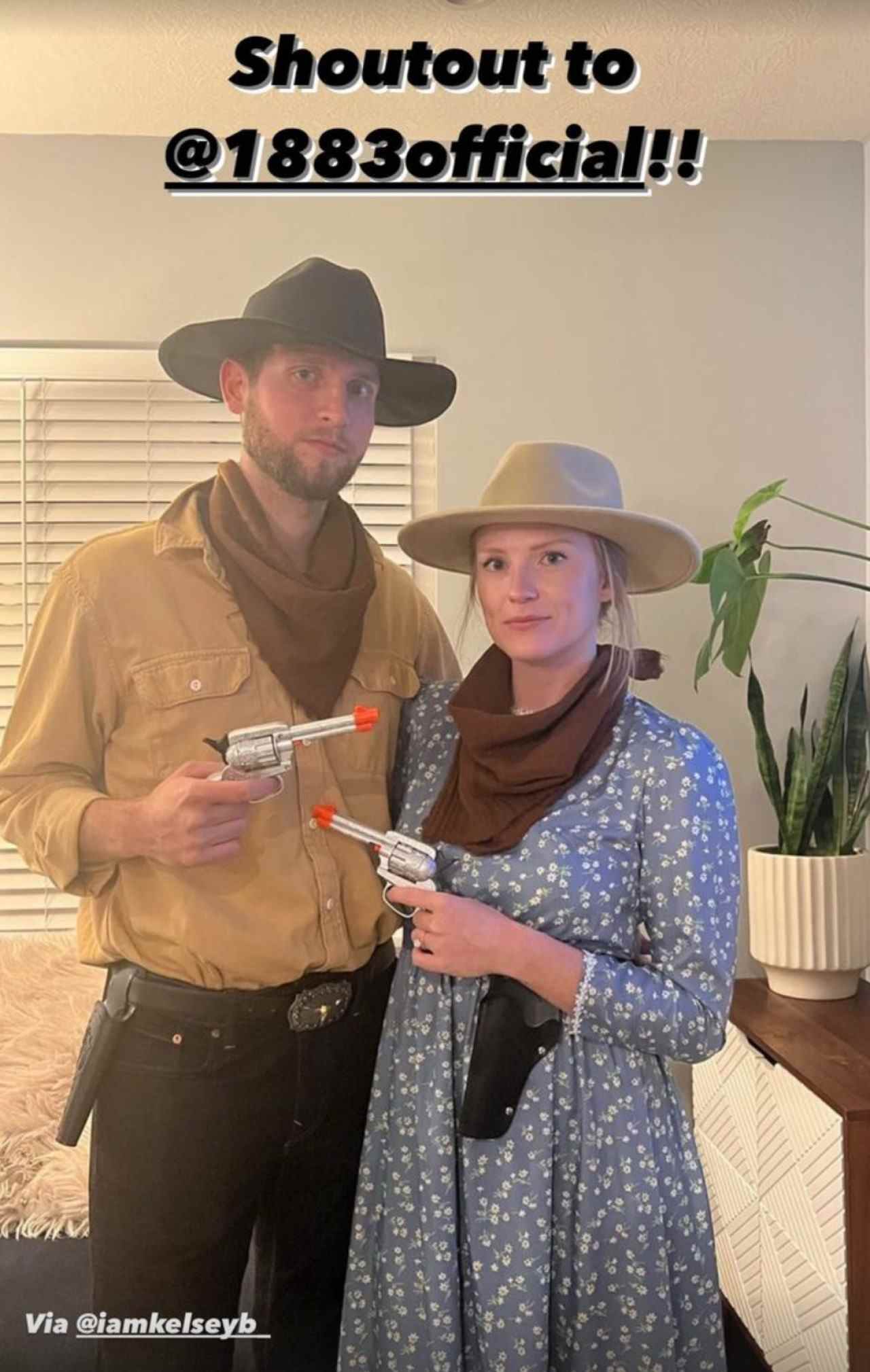 Les fans de Yellowstone déguisés en James et Margaret Dutton