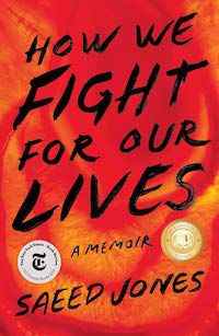 Un graphique de la couverture de Fight for Our Lives par Saeed Jones