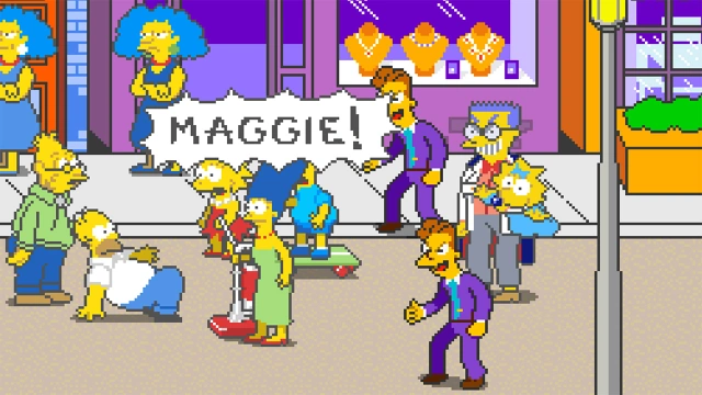 Les meilleurs jeux à 3 joueurs de tous les temps The Simpsons Arcade