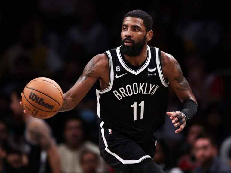 Les Nets suspendent Kyrie Irving pour au moins 5 matchs sans solde