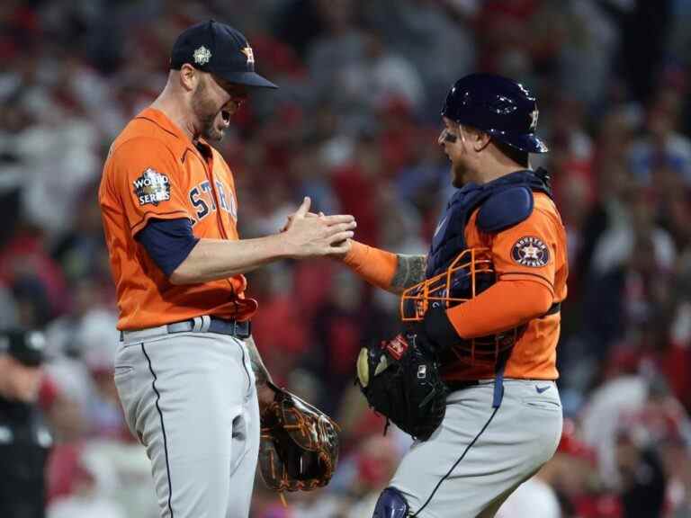 Starter des Astros, lancer de l’enclos deuxième sans coup sûr dans l’histoire des World Series