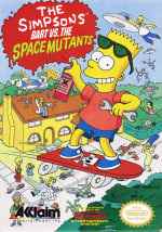 Les Simpson : Bart contre les mutants de l'espace (NES)