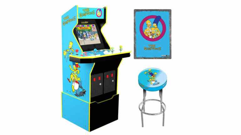 Le cabinet Simpsons Arcade1Up obtient une remise massive pour le Black Friday
