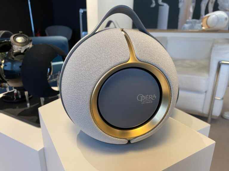 Devialet lance une enceinte portable haut de gamme