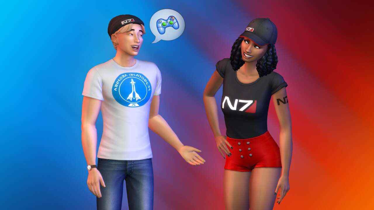 Les Sims 4 reçoivent des goodies Crossover Mass Effect
