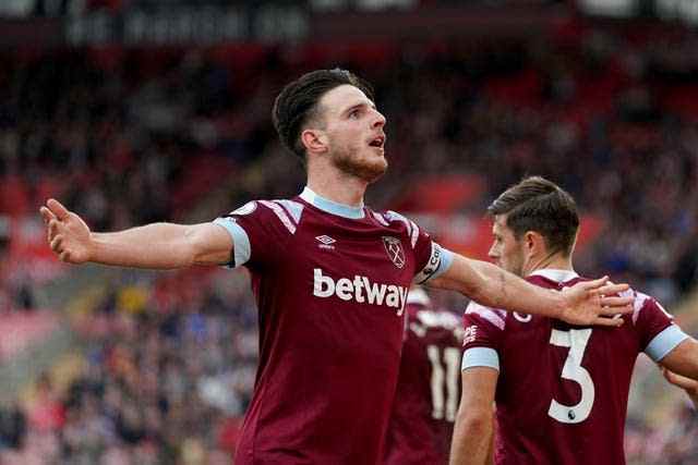 Southampton contre West Ham United – Premier League – Stade St Mary