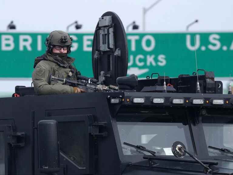 «Vous ne devriez pas avoir besoin de plus d’outils» pour éliminer la manifestation contre le pont à Windsor: Trudeau à Ford