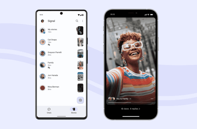 Signal est la dernière application à déployer une fonctionnalité Stories