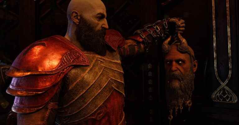 L'histoire la plus étrange de Mimir dans God of War Ragnarök est juste Macbeth
