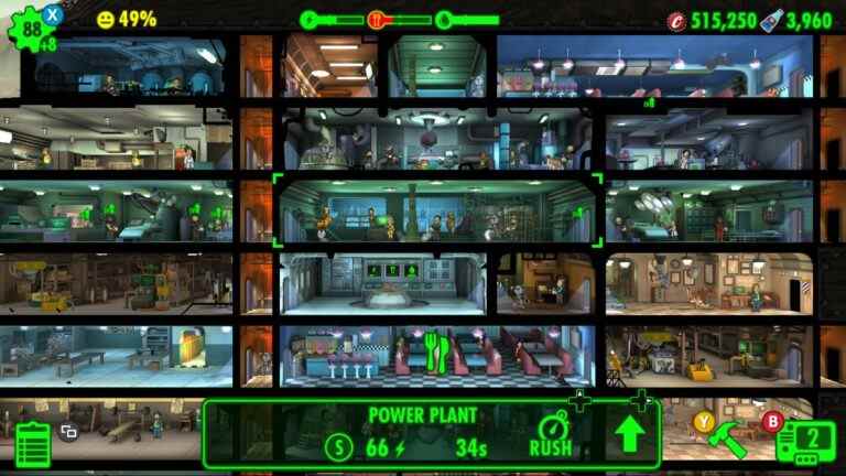 Des jeux comme Fallout Shelter pour vous permettre de vous déplacer dans le désert
