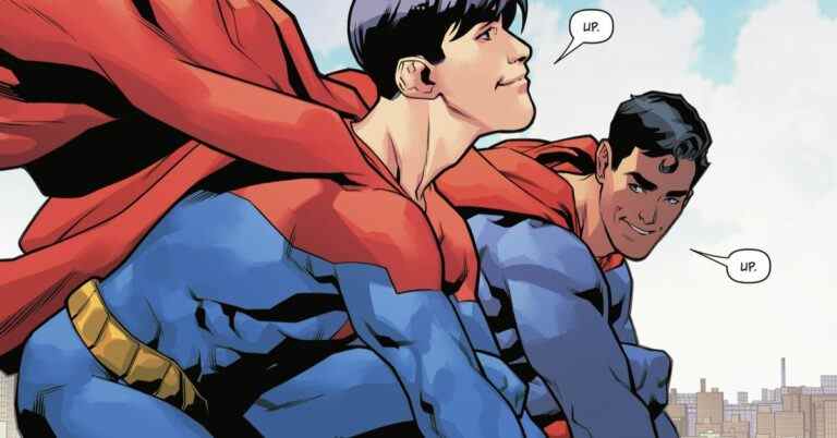 Superman déclare l'amour à son fils bisexuel dans une nouvelle bande dessinée de DC
