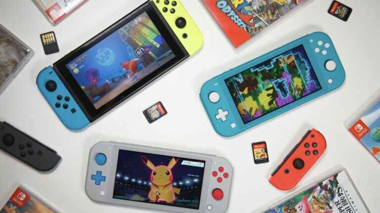 Switch est le plus populaire auprès des jeunes de 22 ans, selon Nintendo
