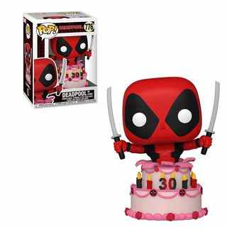 Gâteau des 30 ans de Deadpool Funko Pop !  chiffre