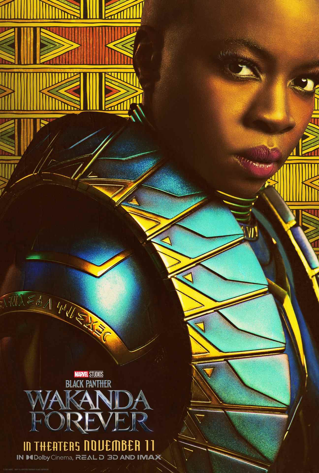 Affiche du film Black Panther : Le Monde de Wakanda Okoye