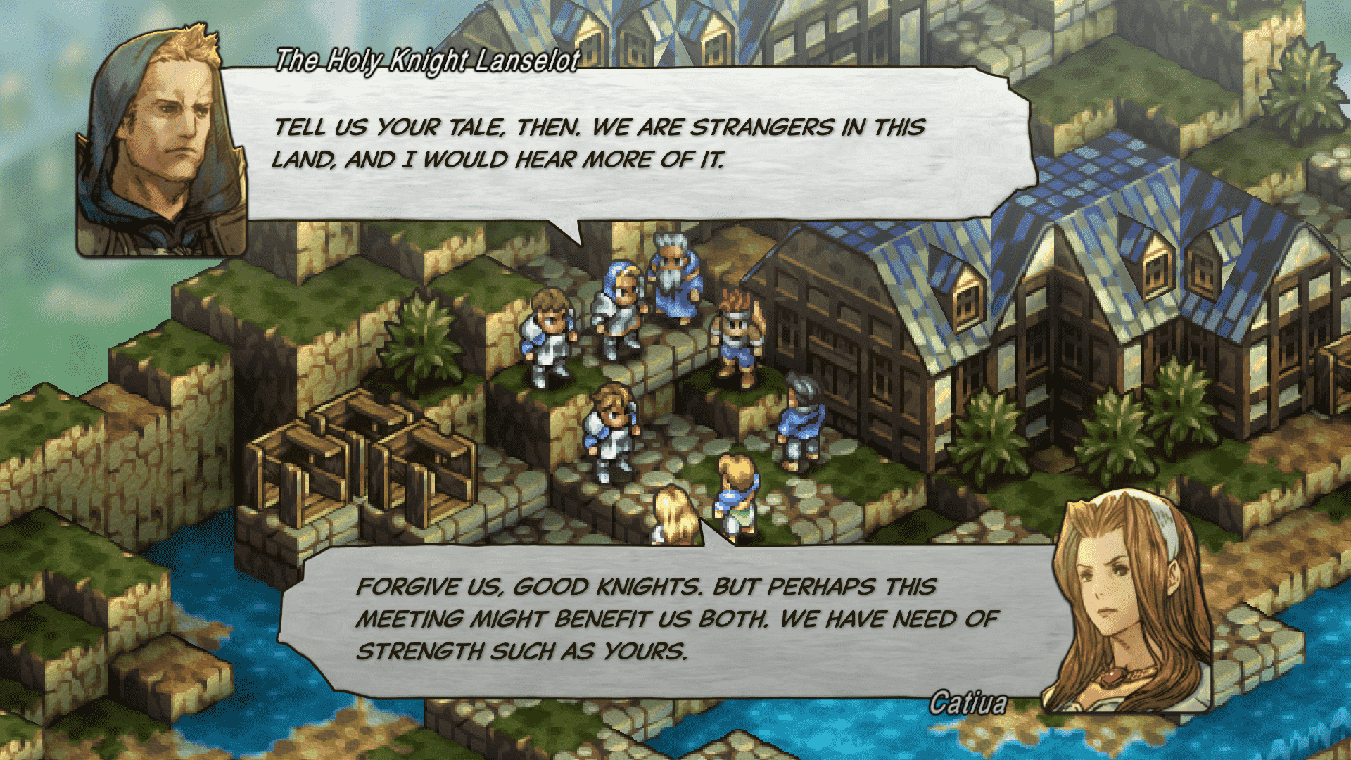 Tactics Ogre : Reborn conversation