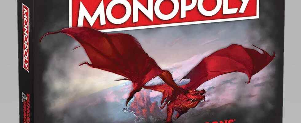 Dungeons & Dragons Monopoly est une chose maintenant, car bien sûr c'est