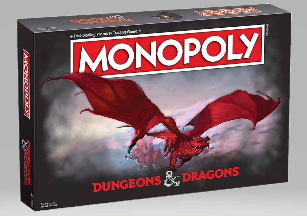 Dungeons & Dragons Monopoly est une chose maintenant, car bien sûr c'est
