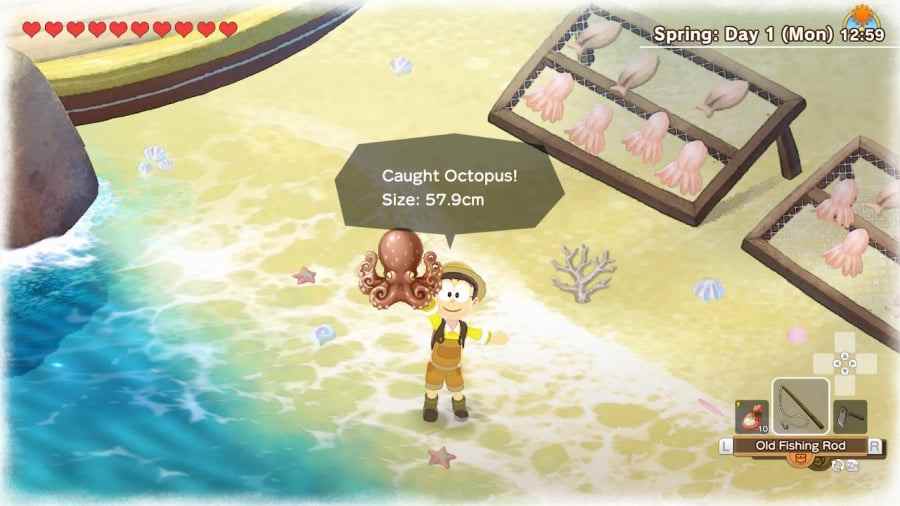 Doraemon Story of Seasons: Friends of the Great Kingdom Review - Capture d'écran 2 sur 4