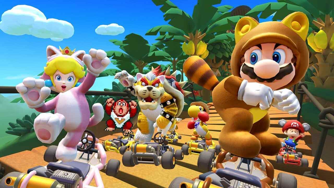 Mario Kart Tour ramène le circuit Donkey Kong classique pour la prochaine tournée des animaux
