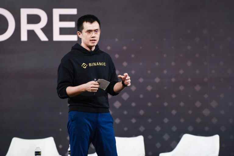 Le PDG de Binance ne transpire pas de l’implosion de FTX