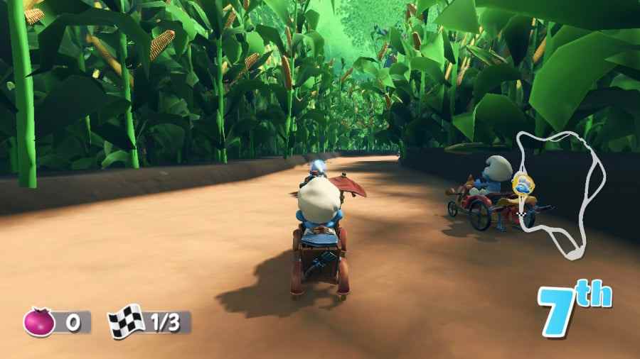 Examen des Schtroumpfs Kart - Capture d'écran 2 sur 5