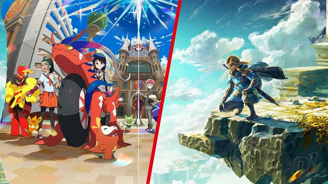 Pokémon Scarlet et Violet dépasse Zelda dans la liste des jeux les plus recherchés de Famitsu
