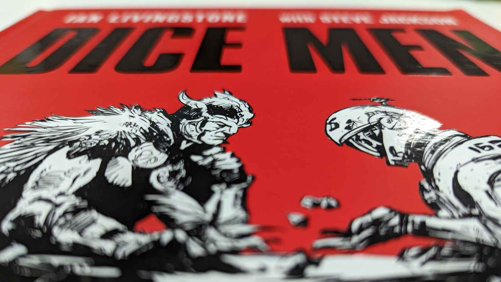 Impressions du livre Dice Men: The Origin Story of Games Workshop.
