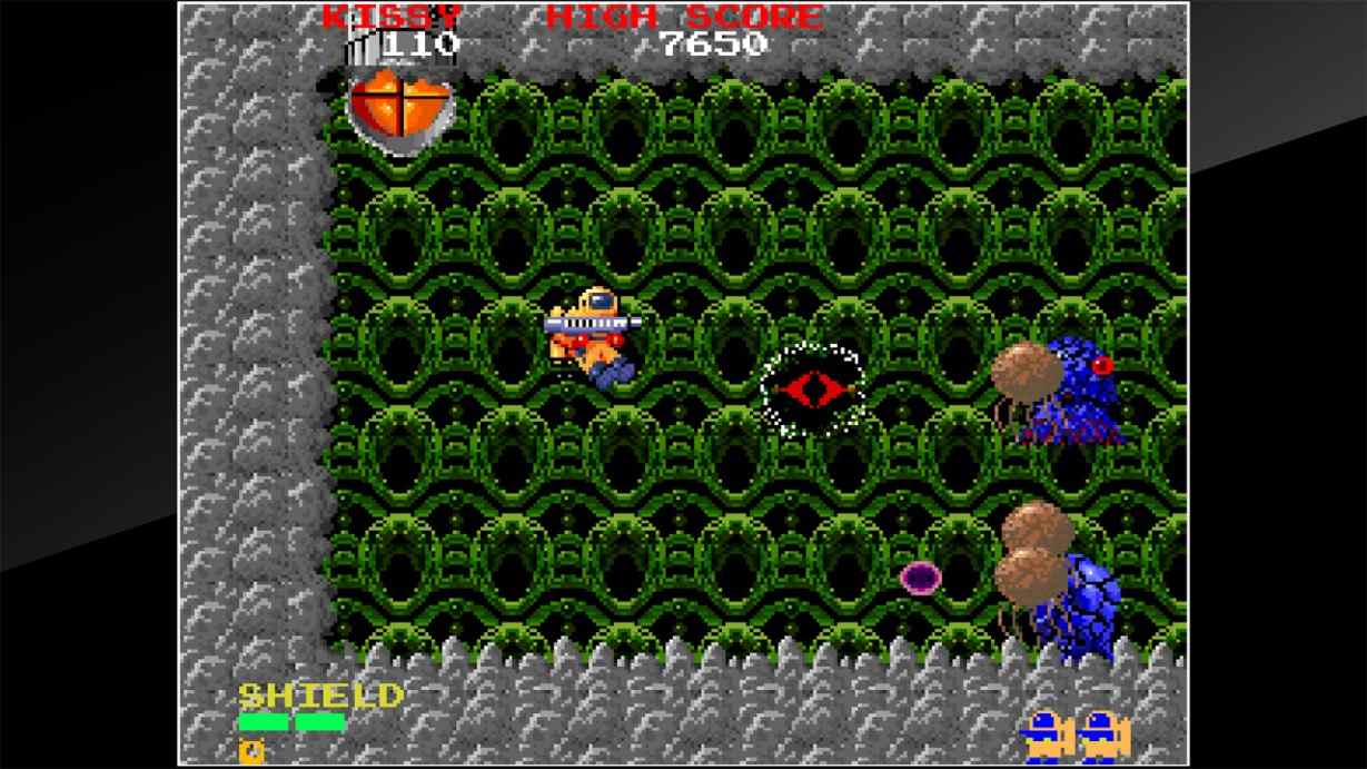 Arcade Archives Baraduke gameplay
