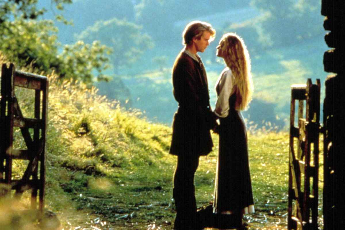 Westley (Cary Elwes) et Buttercup (Robin Wright) dans The Princess Bride