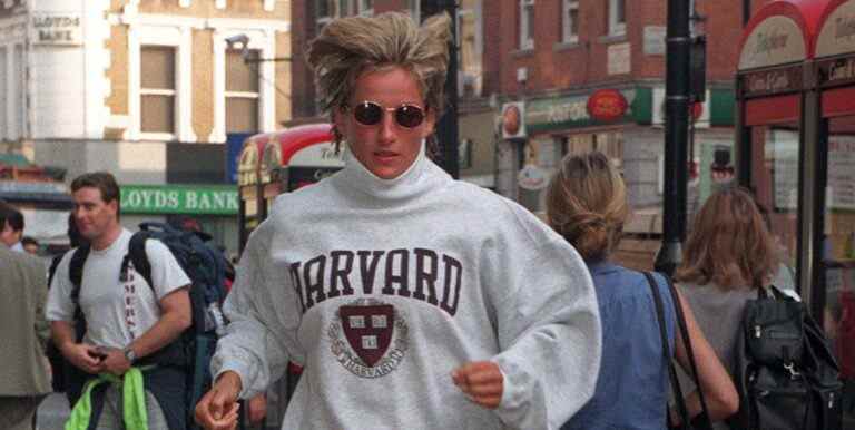 Le sweat-shirt Harvard de la princesse Diana était la collusion ultime