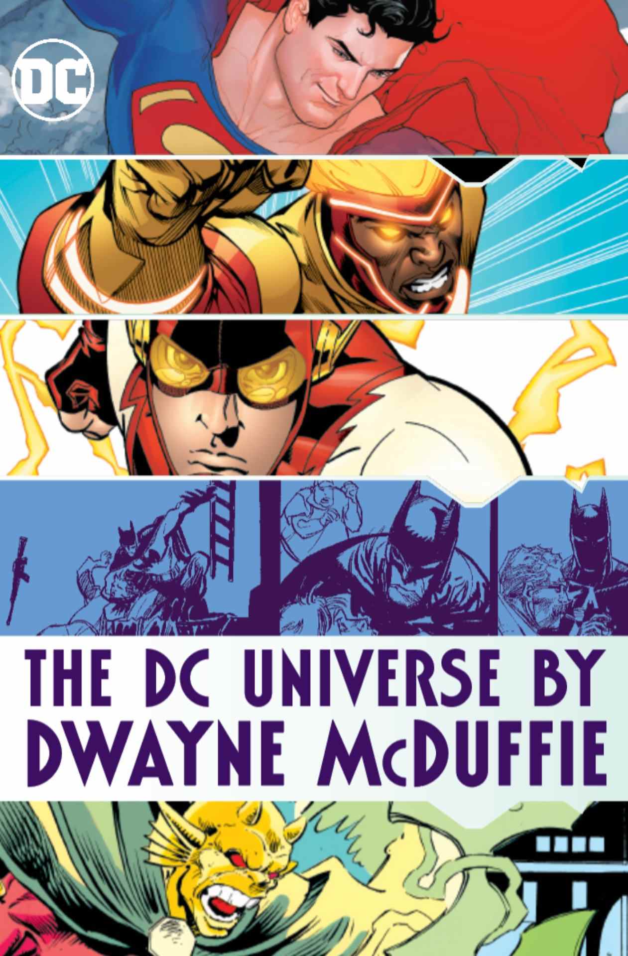 Couverture L'univers DC par Dwayne McDuffie