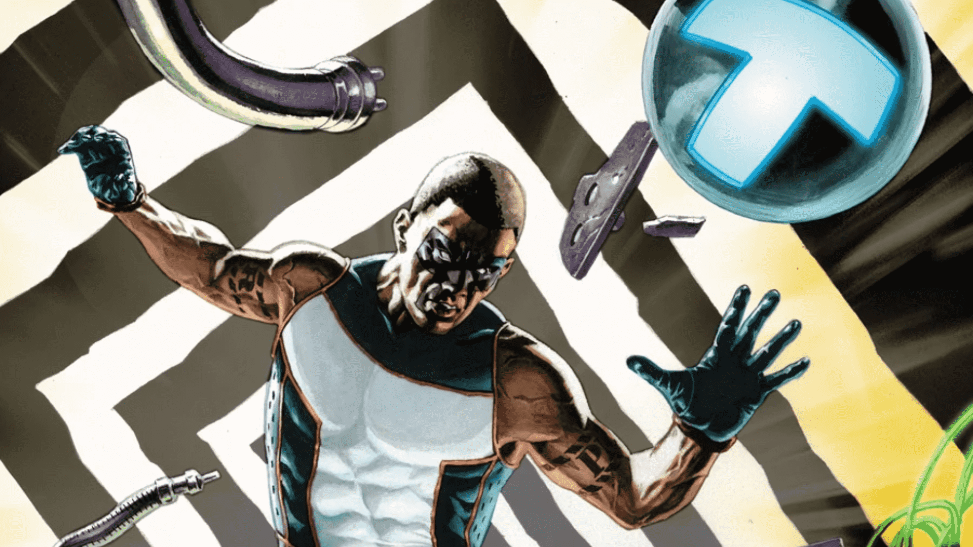 Couverture de Mister Terrific #8 par JG Jones