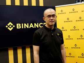 Changpeng Zhao, directeur général de Binance.