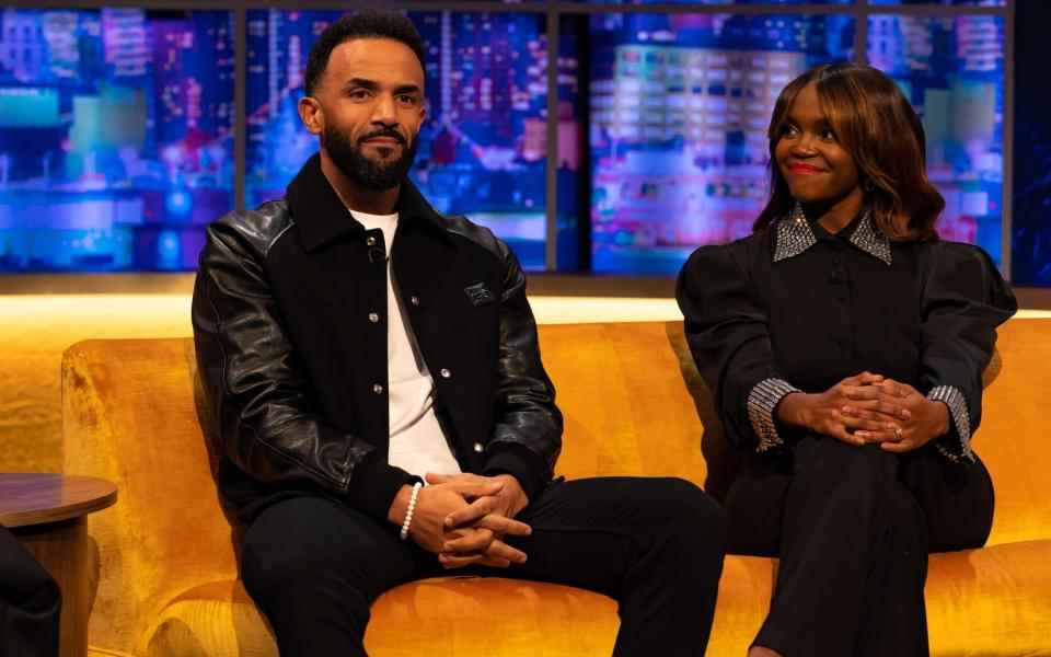 Craig David et Oti Mabuse au Jonathan Ross Show - Brian J Ritchie/Hotsauce/Shutterstock