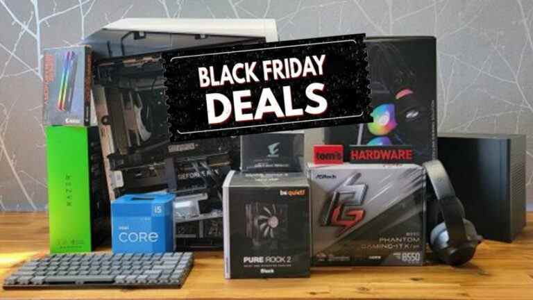 Meilleures offres du Black Friday sur le matériel PC : ventes de GPU, CPU et PC