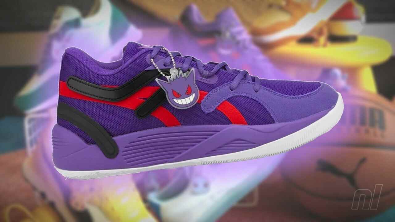 La collection Pokémon X PUMA comprend désormais des baskets Gengar
