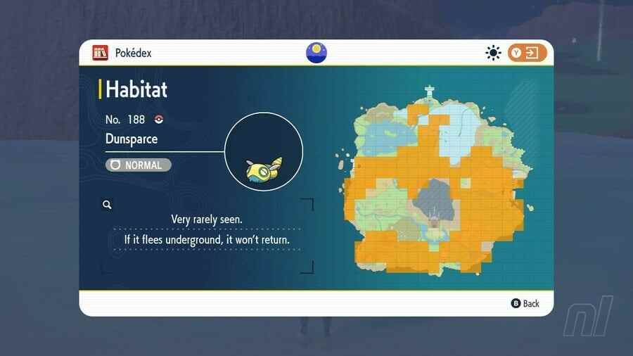 Pokémon Scarlet & Violet: comment faire évoluer Dunsparce 3