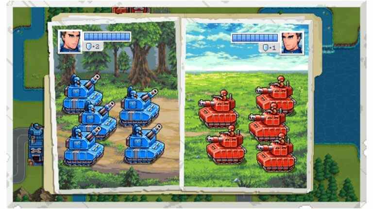 Projet Kickstarter de style Advance Wars Warside ciblant la sortie du commutateur 2023
