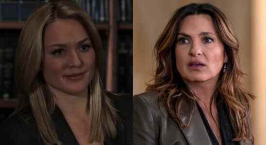 Elisabeth Rohm on Law & Order side by side with Mariska Hargitay on SVU